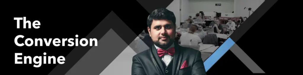 The Conversion Engine - Farrukh Abbas - Banner